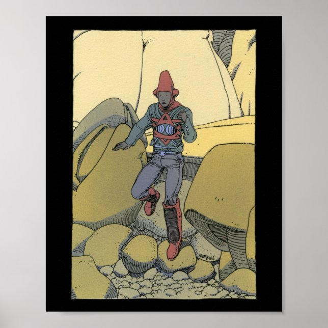 Poster Sticker Moebius intérieur (Devant)