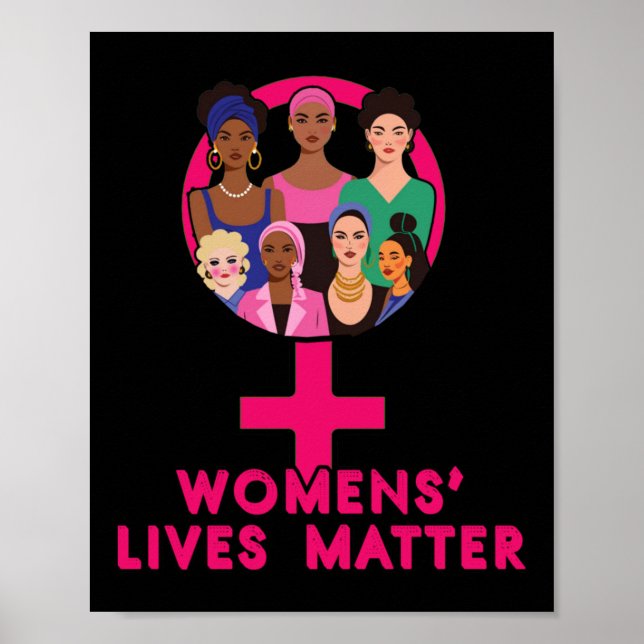 Poster Sticker pour la vie des femmes (Devant)