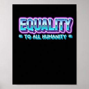 Poster Sticker pour l'égalité