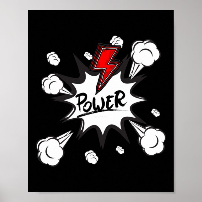 Poster Sticker Power Puff (Devant)