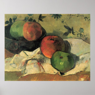 Poster Still Life par Eug � ne Henri Paul Gauguin