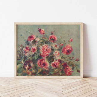 Poster Still Life, Roses de Vargemont | Renoir