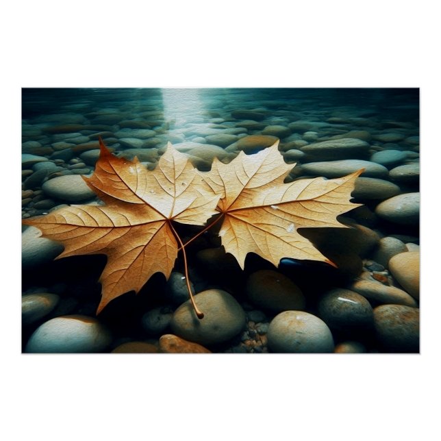 Poster Stillwater Autumn (Devant)