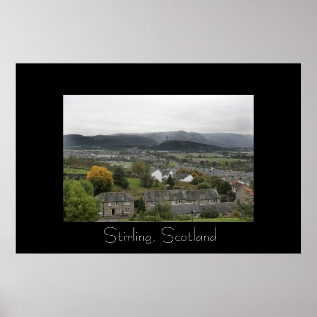 Poster Stirling, Écosse (Devant)