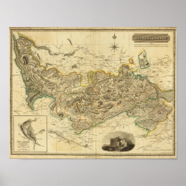 Poster Stirlingshire (Devant)