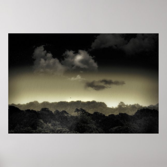 Poster Stocké dans le cloud (Devant)