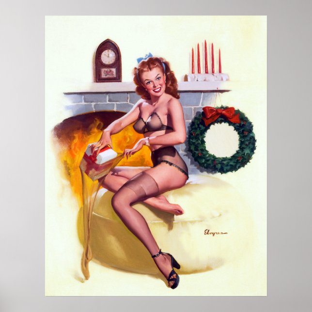 Poster Stocker la broche à étouffer vers le haut (Devant)