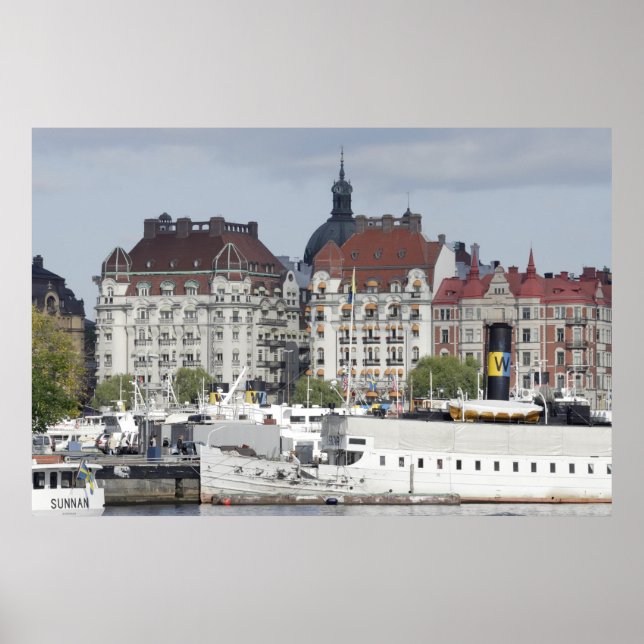 Poster Stockholm (Devant)