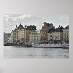 Poster Stockholm Quay