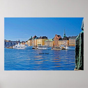 Poster Stockholm, Suède