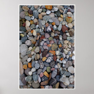 Poster Stonebeach by Johannes Stötter