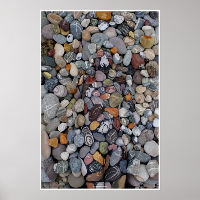 Poster Stonebeach par Johannes Stötter (Devant)