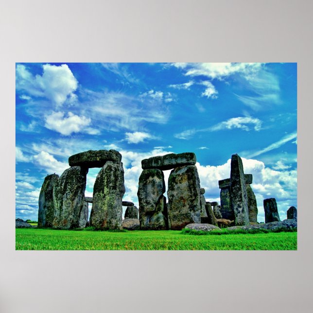 Poster Stonehenge (Devant)