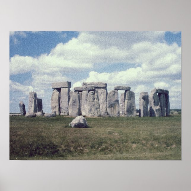 Poster Stonehenge (Devant)