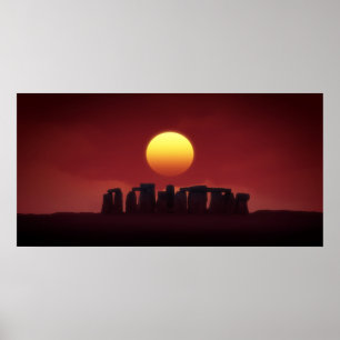 Poster Stonehenge
