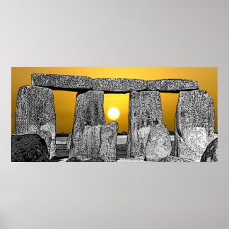 Poster Stonehenge