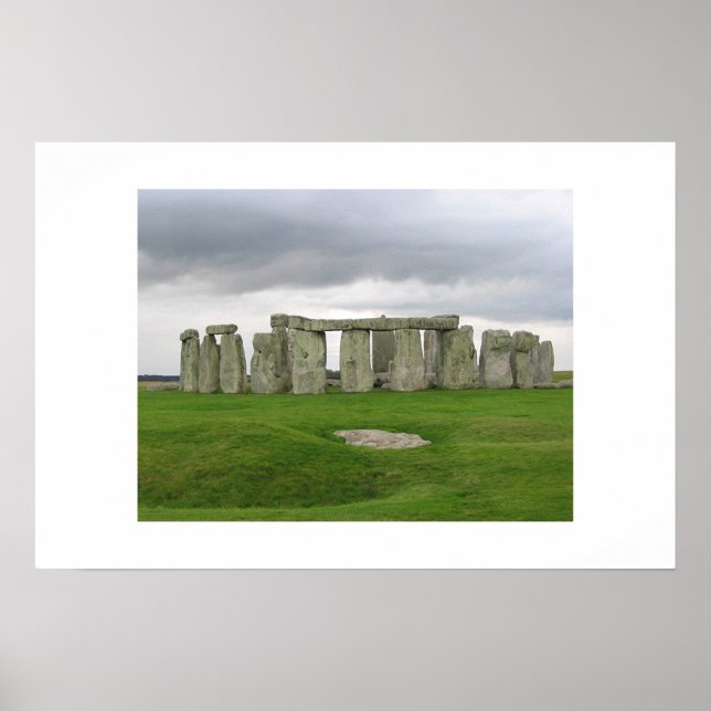Poster Stonehenge (Devant)