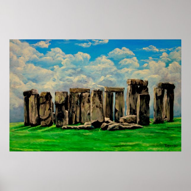 Poster Stonehenge (Devant)