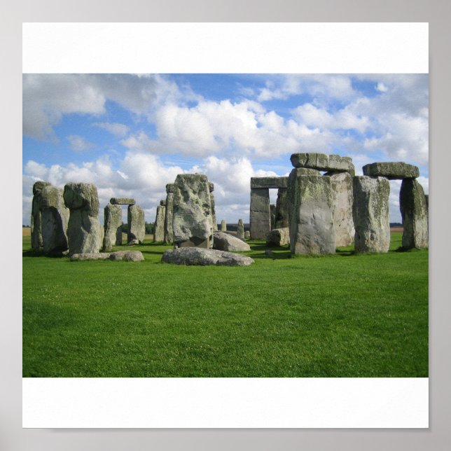Poster Stonehenge (Devant)