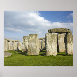 Poster Stonehenge (vers 2500 avant JC), UNESCO Monde 3
