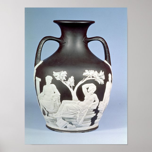 Poster Stoneware, copie du Vase Portland (Devant)