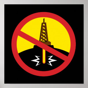 Poster Stop Fracking