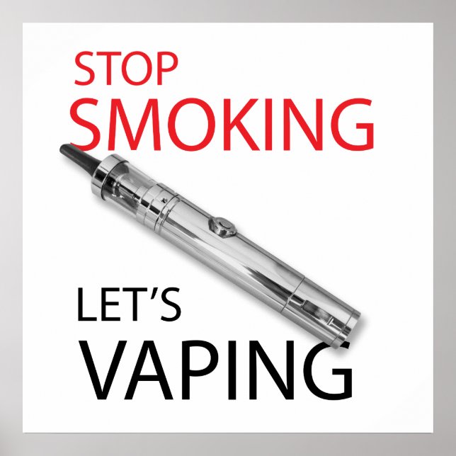 Poster Stop smoking (Devant)