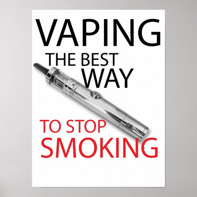 Poster Stop smoking (Devant)