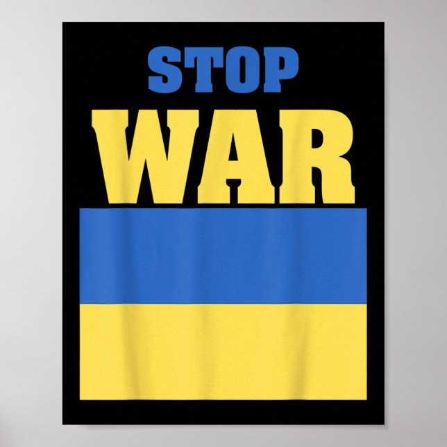 Poster Stop War (Devant)