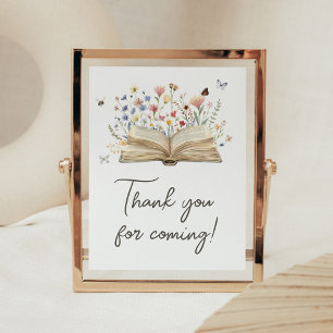 Poster Storybook Le nouveau chapitre commence le Merci po