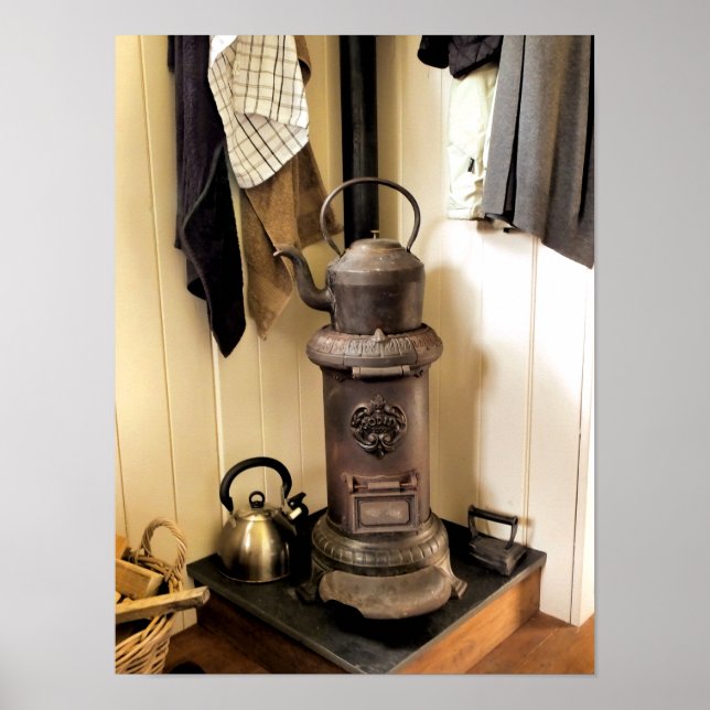 Poster STOVE vintage (Devant)