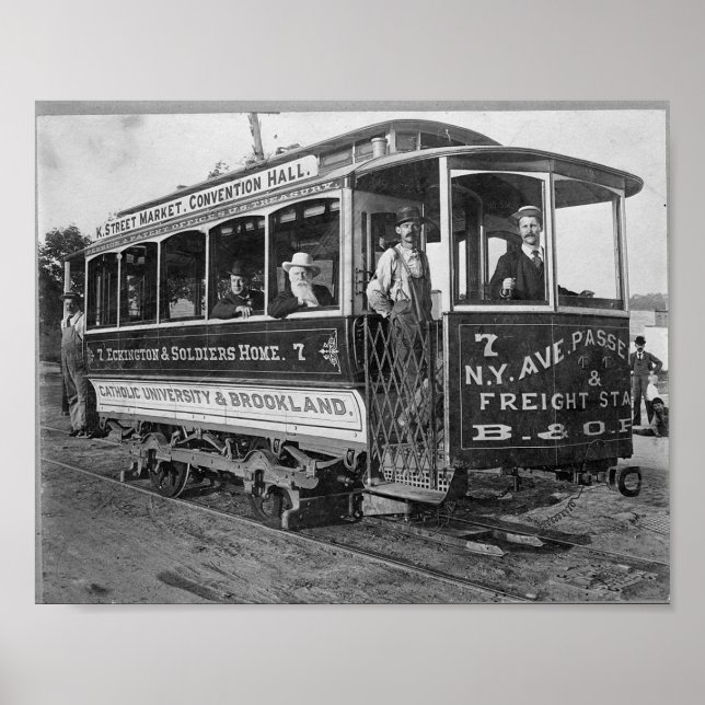 Poster Street car, Washington, D.C. (Devant)