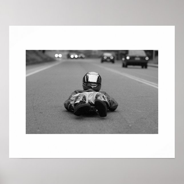 Poster Street Luge (Devant)
