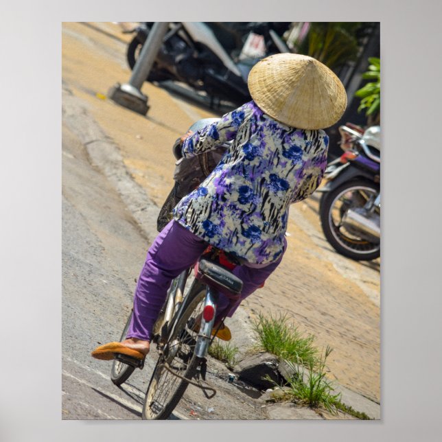 Poster Street Scenery au Vietnam (Devant)