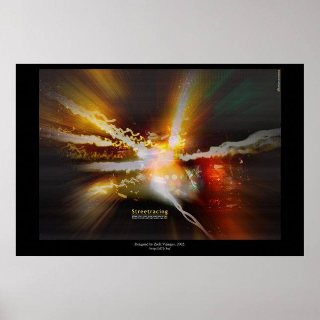 Poster StreetRacin' (Devant)