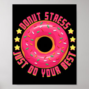 Poster Stress Faites simplement votre meilleur enseignant