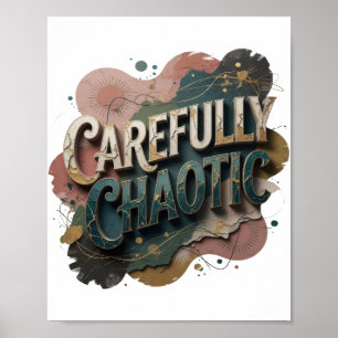 Poster Striking Gold SOIGNEUSEMENT CHAOTIQUE v2