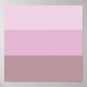 Poster Striped ombre
