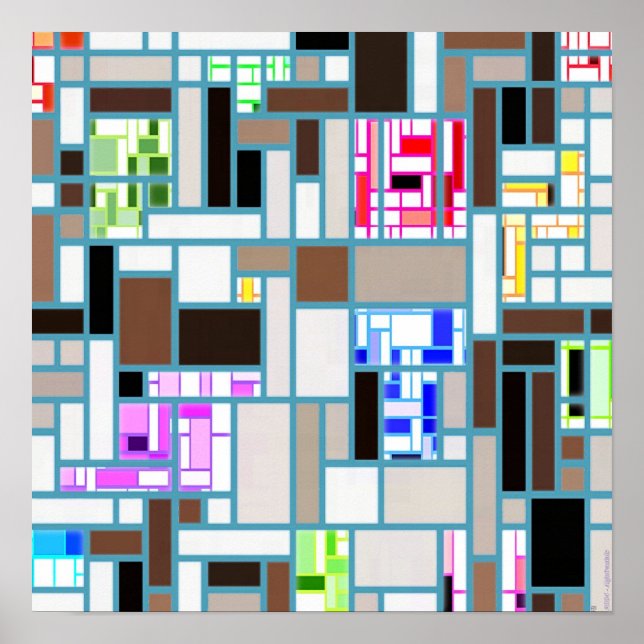 Poster Structurer le vide 13 (Devant)