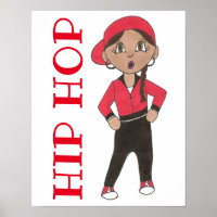 Studio de danse danseuse Hip hop Décor Hiphop