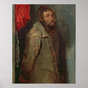 Poster Study of a Jewish Merchant