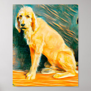 Poster Study of two dogs  