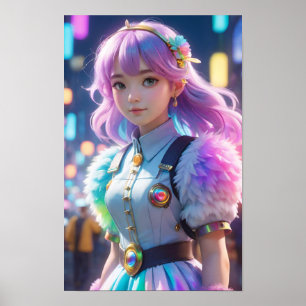 Poster Style Anime