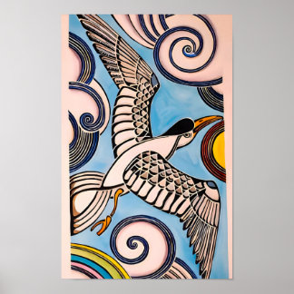 Poster style artistique de Walter Anderson