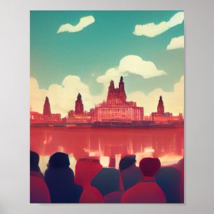 Poster Style Comics Liverpool