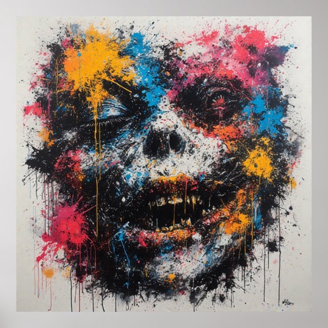 Poster Style d'art graffiti (Devant)