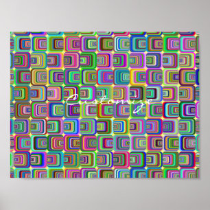 Poster Style hippie psychédélique super Thunder_Cove