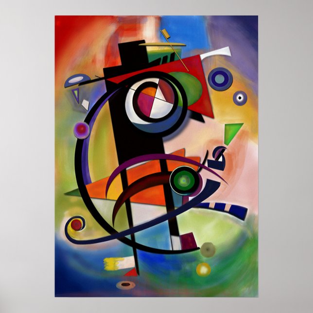 Poster Style Kandinsky (Devant)