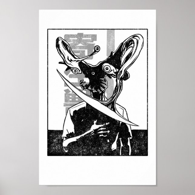 Poster Style Parasyte Manga (Devant)