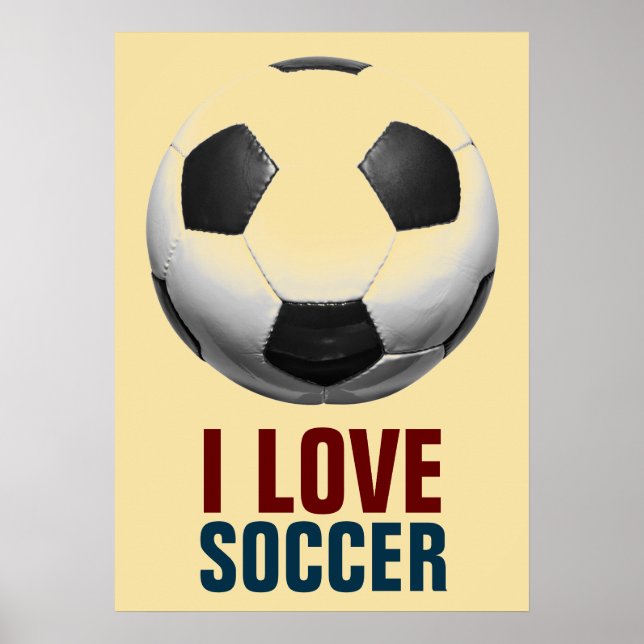 Poster Style Rétro Pop Art Basketball Motivational Soccer (Devant)